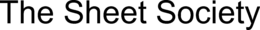 THE SHEET SOCIETY trademark