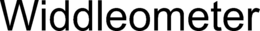 WIDDLEOMETER trademark