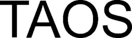 TAOS trademark