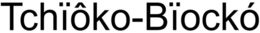 TCHÏÔKO BÏOCKÓ trademark
