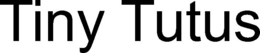 TINY TUTUS trademark