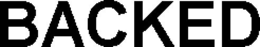 BACKED trademark