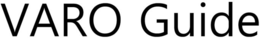 VARO GUIDE trademark