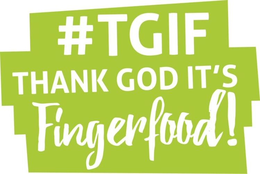 #TGIF THANK GOD IT'S FINGERFOOD! trademark
