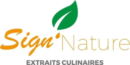 SIGN'NATURE EXTRAITS CULINAIRES trademark