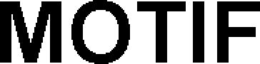 MOTIF trademark