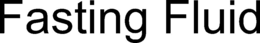 FASTING FLUID trademark
