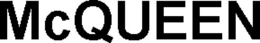 MCQUEEN trademark