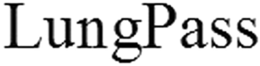 LUNGPASS trademark