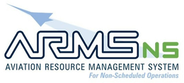 ARMS NS AVIATION RESOURCE MANAGEMENT SYSTEM FOR NON-SCHEDULED OPERATIONS trademark