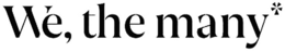 WE, THE MANY trademark