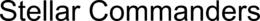 STELLAR COMMANDERS trademark