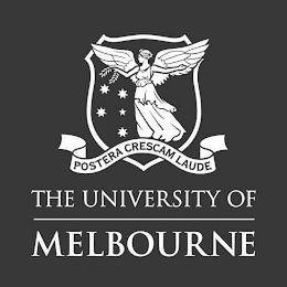 THE UNIVERSITY OF MELBOURNE POSTERA CRESCAM LAUDE trademark