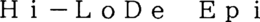 HI-LODE EPI trademark