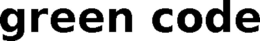 GREEN CODE trademark