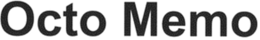 OCTO MEMO trademark