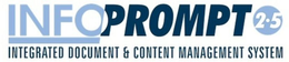 INFOPROMPT 2-5 INTEGRATED DOCUMENT & CONTENT MANAGEMENT SYSTEM trademark