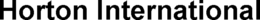 HORTON INTERNATIONAL trademark