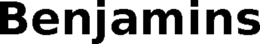 BENJAMINS trademark