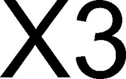 X3 trademark