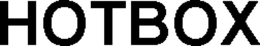 HOTBOX trademark