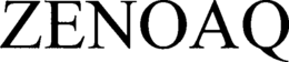 ZENOAQ trademark