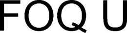 FOQ U trademark