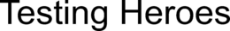 TESTING HEROES trademark