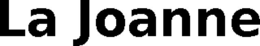 LA JOANNE trademark
