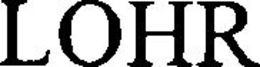 LOHR trademark