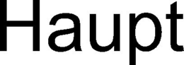 HAUPT trademark