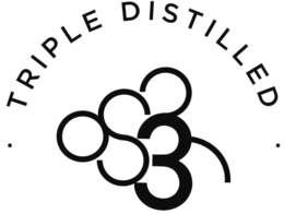 · TRIPLE DISTILLED · 3 trademark