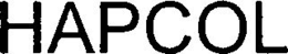 HAPCOL trademark