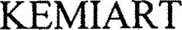 KEMIART trademark