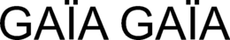 GAÏA GAÏA trademark