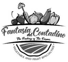 FANTASIA DEL CONTADINO THE FANTASY OF THE FARMER · VEGETABLE AND FRUIT SPECIALTIES · trademark