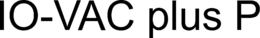 IO-VAC PLUS P trademark