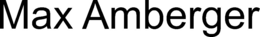 MAX AMBERGER trademark