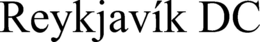REYKJAVÍK DC trademark