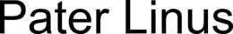 PATER LINUS trademark