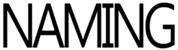 NAMING trademark