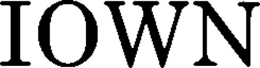 IOWN trademark
