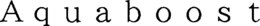 AQUABOOST trademark