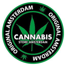 CANNABIS STORE AMSTERDAM ORIGINAL AMSTERDAM trademark