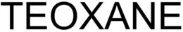TEOXANE trademark