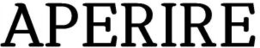 APERIRE trademark