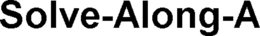 SOLVE-ALONG-A trademark