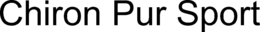 CHIRON PUR SPORT trademark