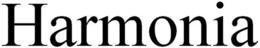 HARMONIA trademark
