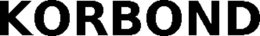 KORBOND trademark